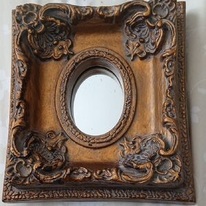 Baroque Gold and Brown Mirror Wall Decor